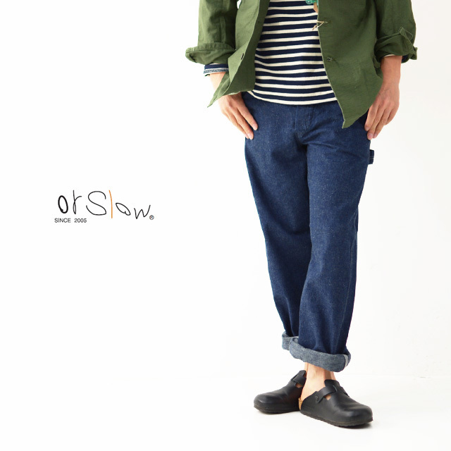 orslow [オアスロウ] M PAINTER PANTS DENIM [one wash] [01