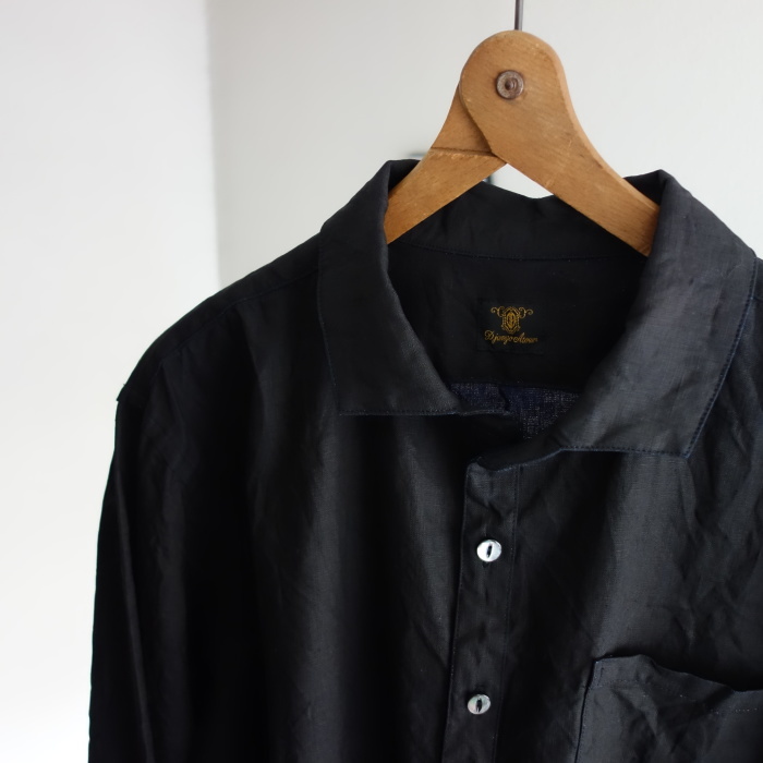 5月の製作 / DA indigolinen easy shirt by dealer made [別注品]_e0130546_17591972.jpg