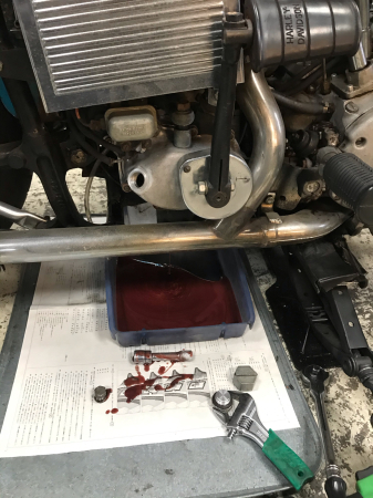 66FLH車検整備 2/25/2020_c0133351_13355867.jpg