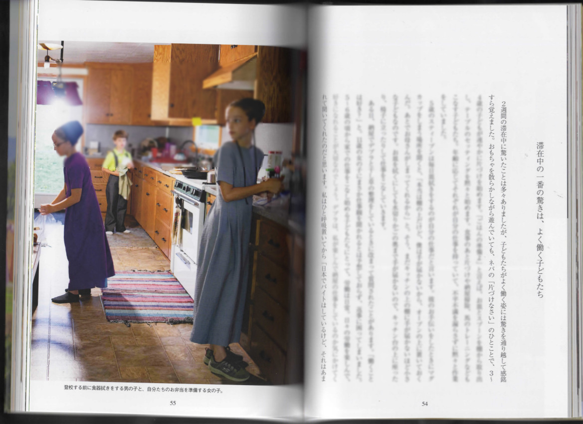 曲線 でアーミッシュの本を買う ほんやくおじさんどこへ行く