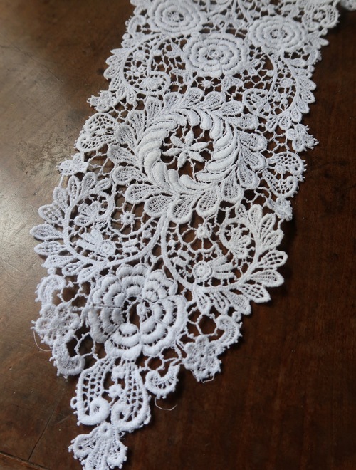 レースのジャボ : 満月アンティーク