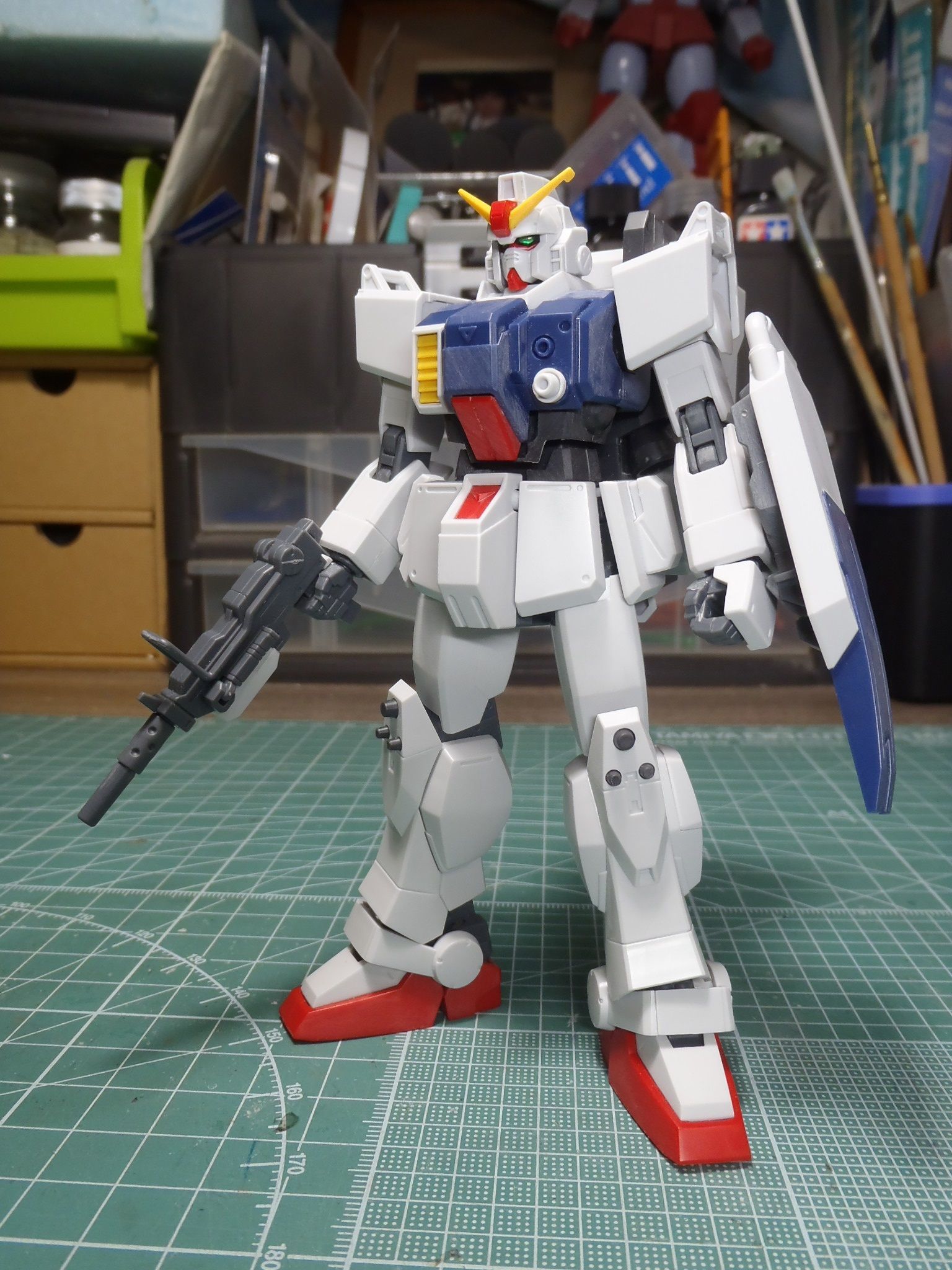 初モデリング Hguc 陸戦型ガンダム Hobby S Arcadia