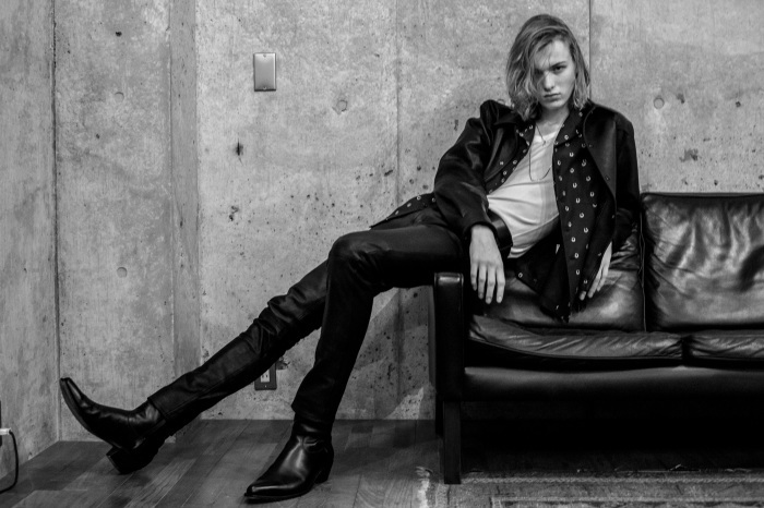 パンツ The Letters : 5Pocket Leather Slim Pant The Letters : 5Pocket Leather Slim Pant