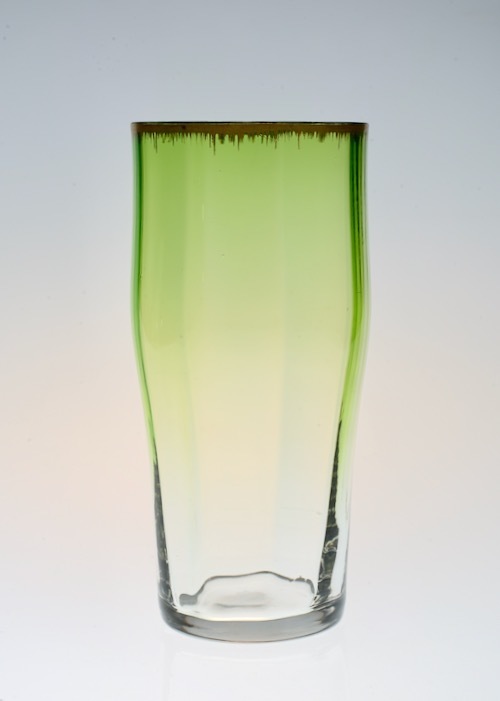 DAUM NANCY 金縁 LIME GREEN TUMBLER_c0108595_23411028.jpeg
