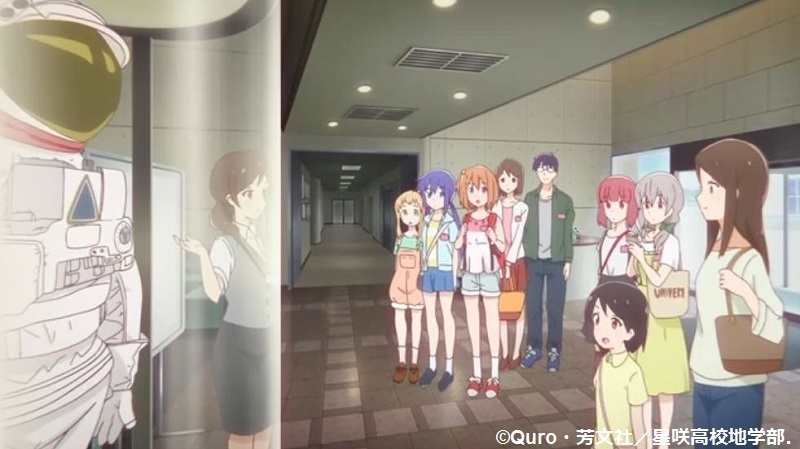 「恋する小惑星」舞台探訪004-2/3 第4話 筑波宇宙センター展示室ｽﾍﾟｰｽﾄﾞｰﾑと見学ﾂｱｰ_e0304702_19004735.jpg