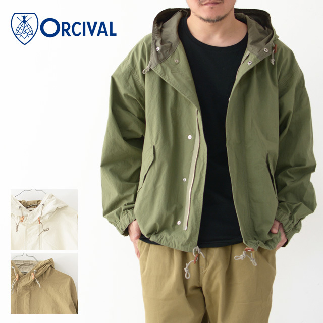 ORCIVAL[オーチバル・オーシバル] M COTTON POPLIN JACKET [RC-8058DCP