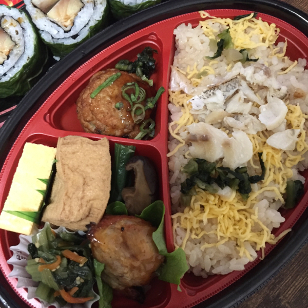 27日 鯛めし弁当_a0352897_18581012.jpg