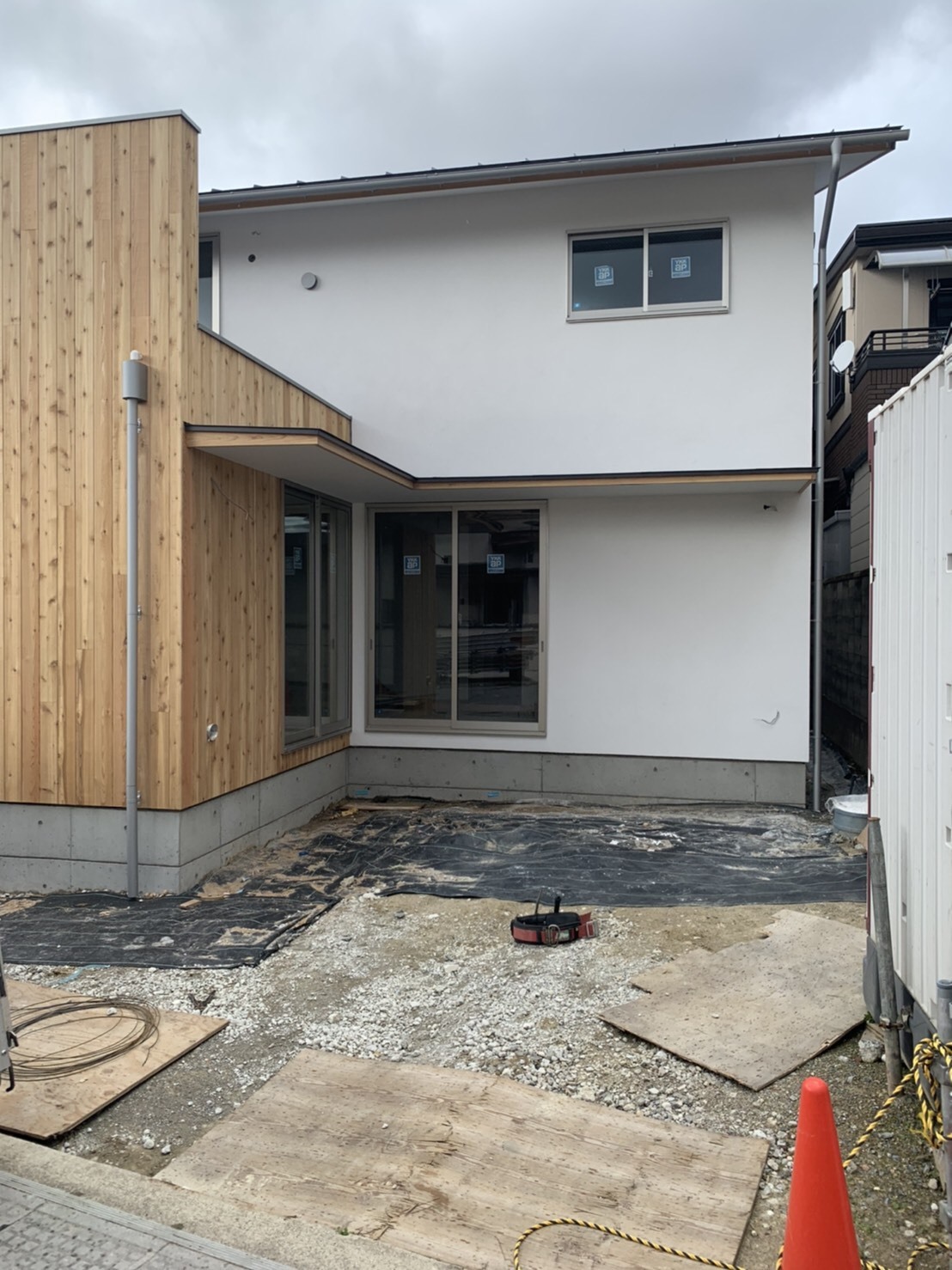 宇治の家 足場ばらし_e0330135_13311535.jpg