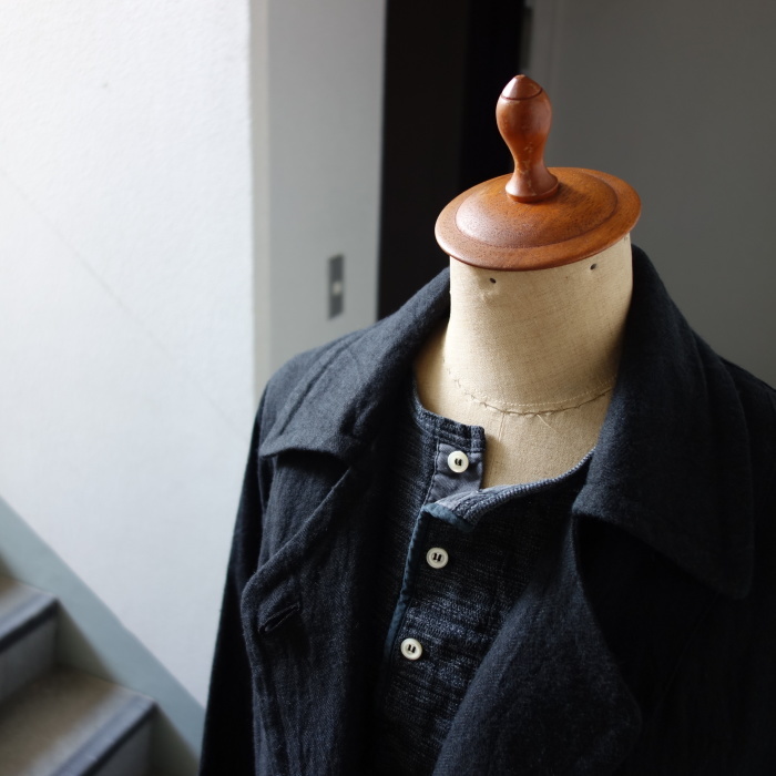 aitique duster coat ＋ frenchfarmers skirt / La garbo_e0130546_16390807.jpg