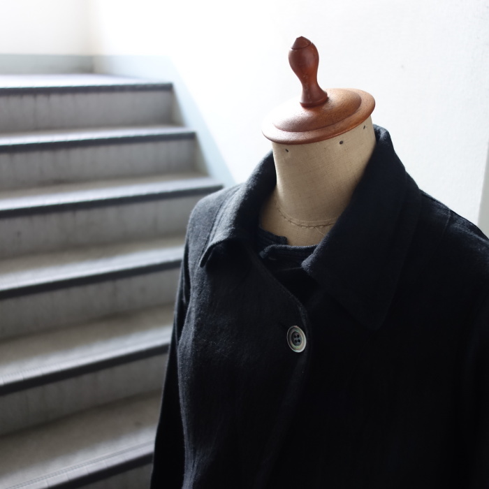 aitique duster coat ＋ frenchfarmers skirt / La garbo_e0130546_16392293.jpg