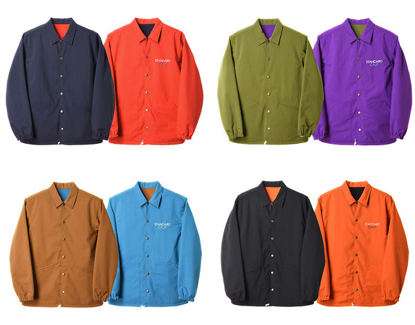 DELIVERY】 STANDARD CALIFORNIA - Reversible Coach Jacket DELIVERY】 STANDARD CALIFORNIA - Reversible Coach Jacket