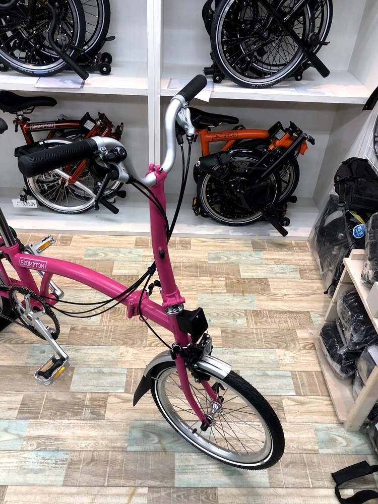 M3Lブロンプトン brompton ツヤありピンク