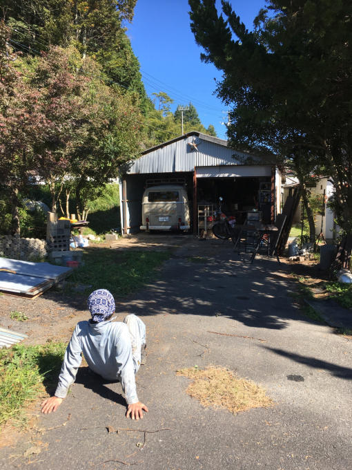第二の工房、旧車車庫、それはさこちゃんの城。その1_f0182246_10283870.jpg