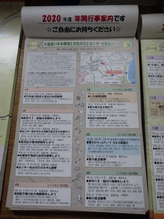 新年度行事案内公開。スミレの花も、、。_a0123836_17072229.jpg