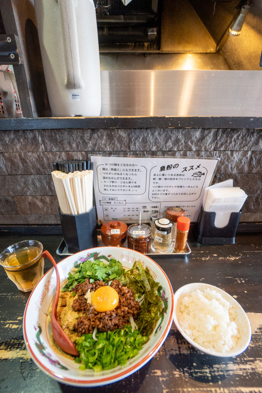 つけ麺屋 ちっちょで 台湾まぜそば にゃお吉の高知競馬 応援写真日記 A 高知の美味しいお店