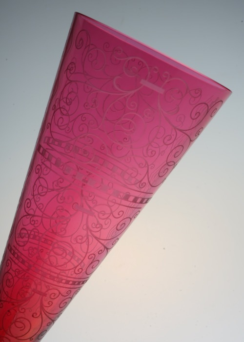 BACCARAT LIDO RED VASE_c0108595_23254352.jpeg