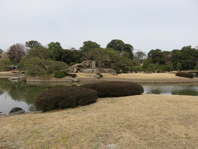 六義園② 紀州の景勝地 (新江戸百景めぐり61-2)_c0187004_20393474.jpg