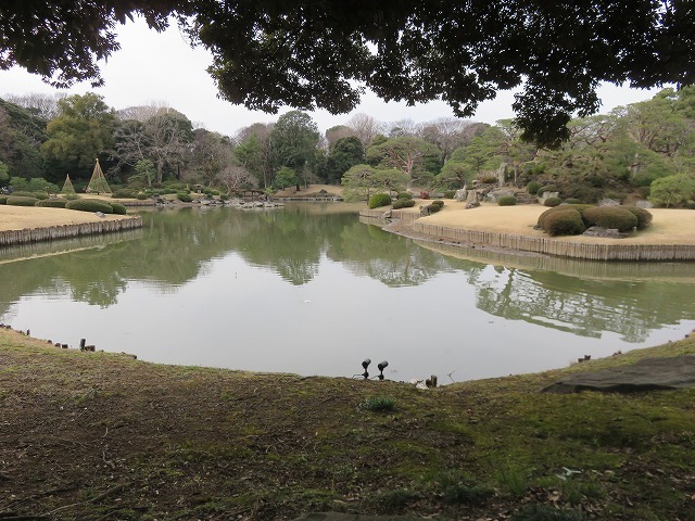 六義園② 紀州の景勝地 (新江戸百景めぐり61-2)_c0187004_20433805.jpg