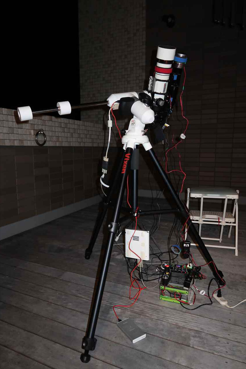 AP-SMマウント試験 : Guitar ＆ Astronomical Telescope ＆ Camera 道楽