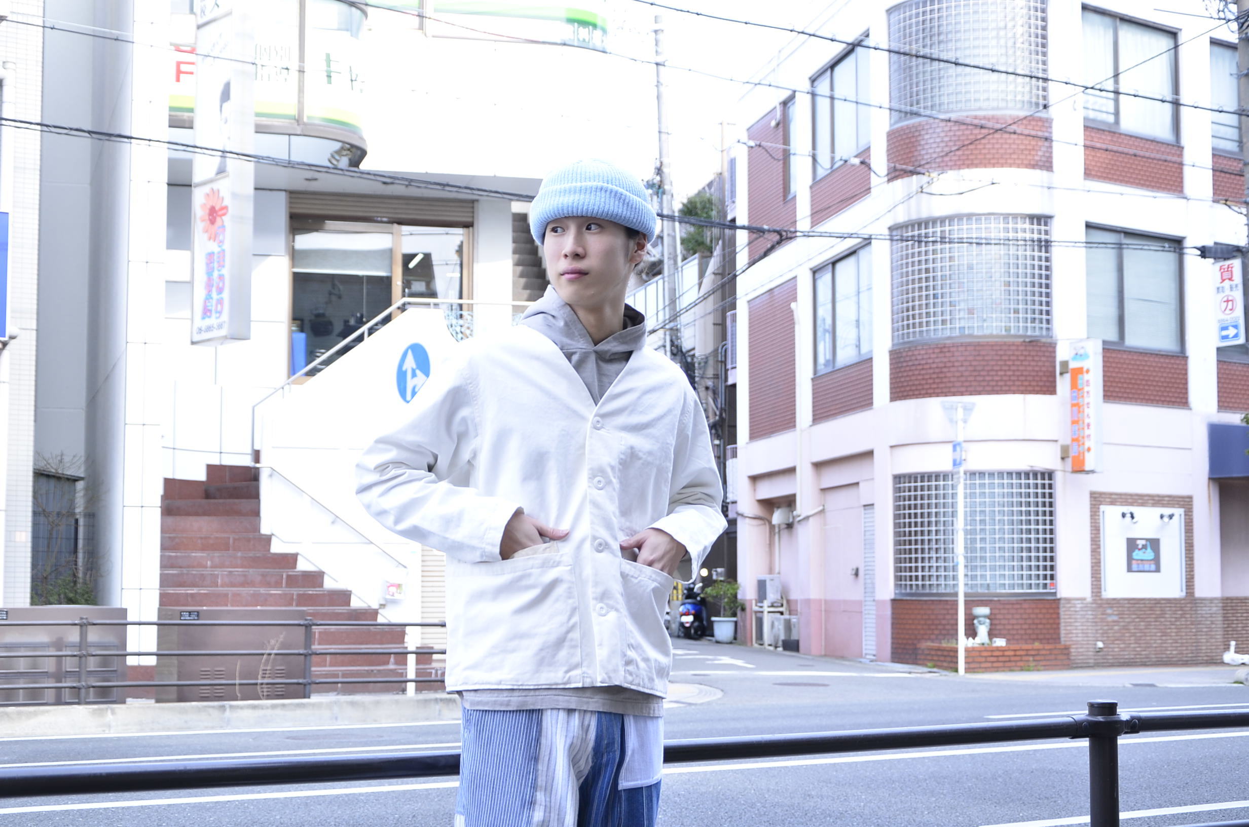 Bamboo Shoots《Cotton Switching Piping JKT》Style~ KODAI~_c0167336_17213778.jpg