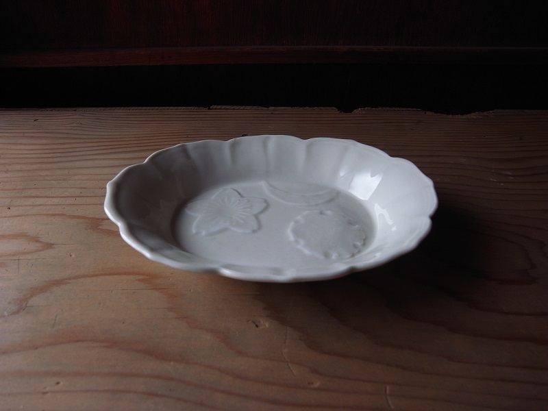 古砥部 幻の陶磁器 淡黄磁焼 白磁 小皿 5枚 - メルカリ
