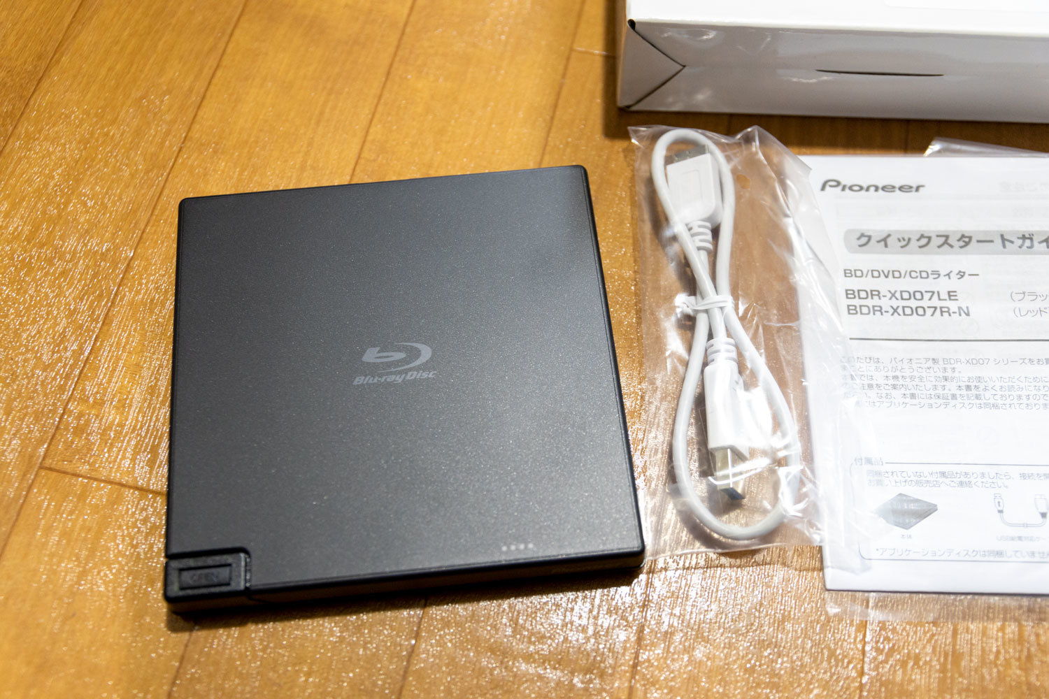 PIONEER - Pioneerパイオニア外付けブルーレイドライブブラック BDR-XD07LE BDR-XD07LEの使用レビュー【外付けブルーレイドライブ】