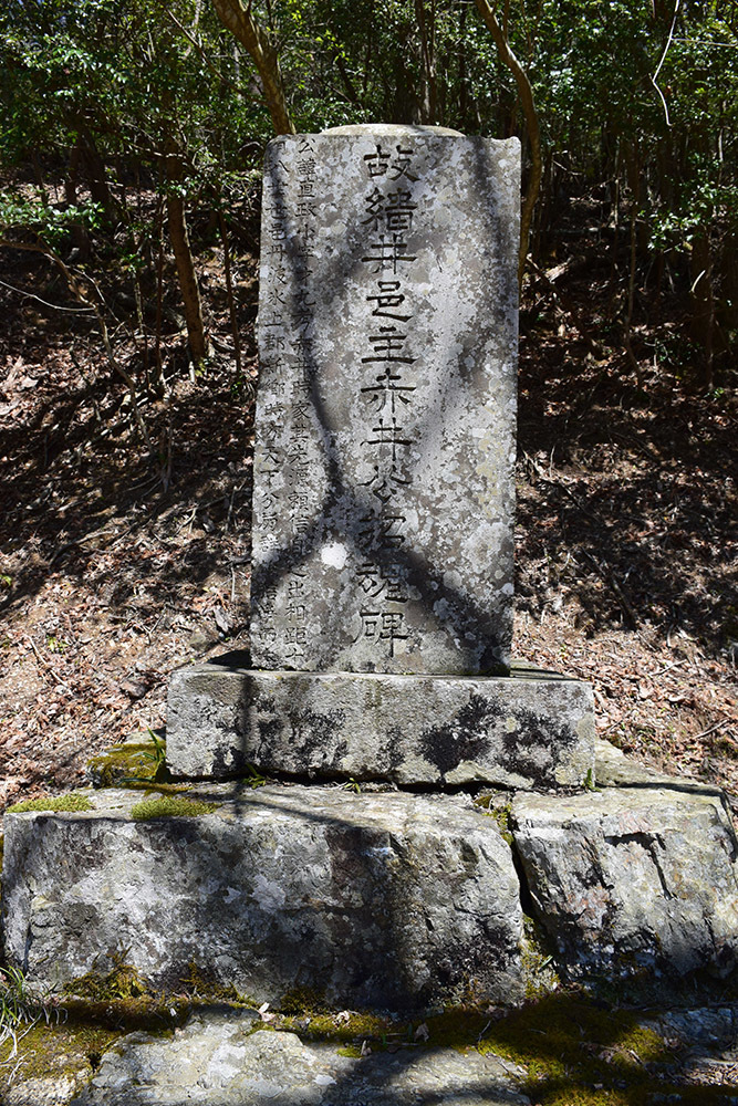 丹波の赤鬼の居城、黒井城攻城記。　その２　＜登山道～石踏の段＞_e0158128_11210241.jpg