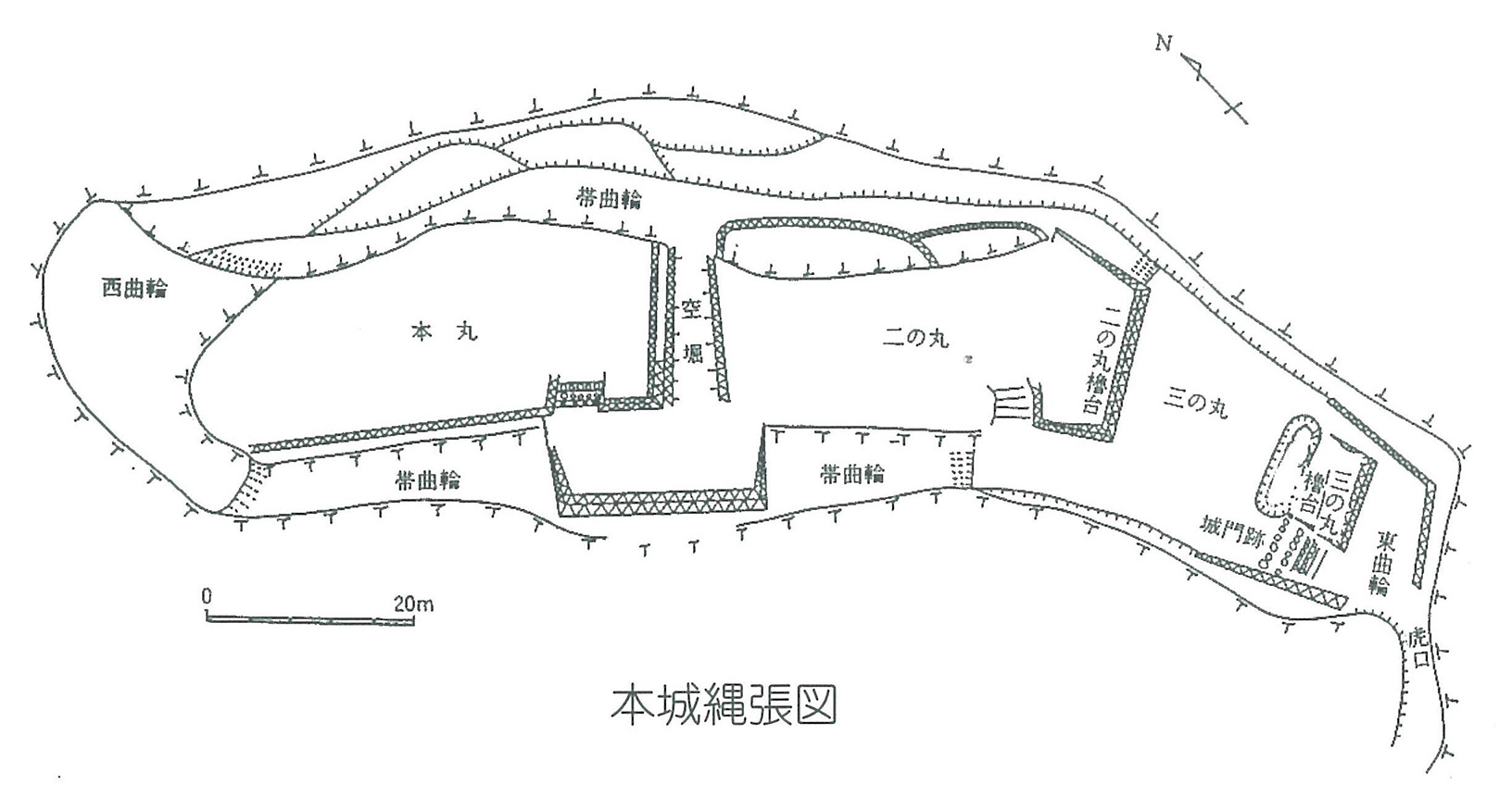 丹波の赤鬼の居城、黒井城攻城記。　その４　＜二ノ丸・本丸＞_e0158128_15133830.jpg