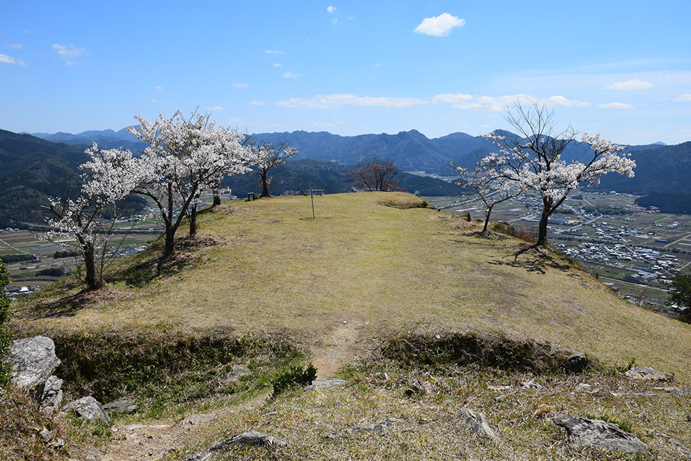 丹波の赤鬼の居城、黒井城攻城記。　その４　＜二ノ丸・本丸＞_e0158128_16110753.jpg