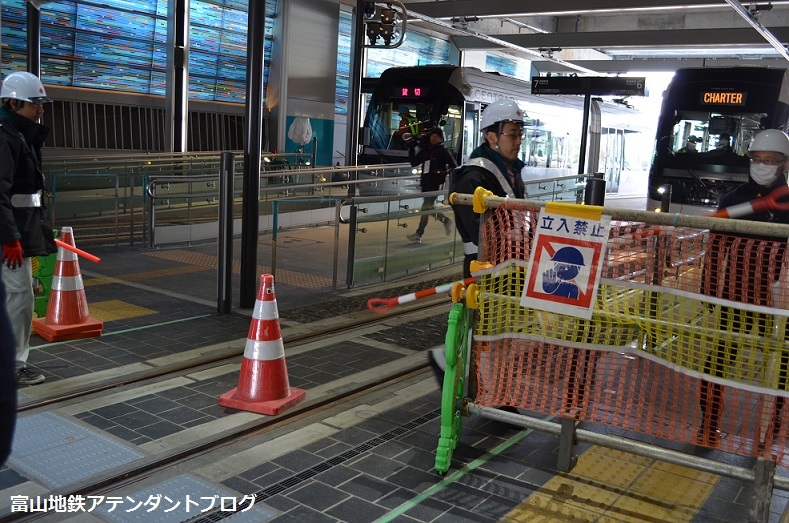 富山駅に珍客?_a0243562_13303925.jpg