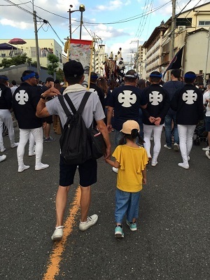 岸和田祭で血が騒ぐ~!?_e0123286_19062250.jpg