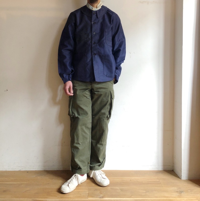 買い付け後記Vol.3 30's Ink Blue Moleskin Coverall Dead Stock 買い付け後記Vol.3 30's Ink Blue Moleskin Coverall Dead Stock