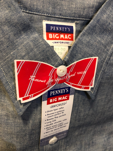 アメリカ仕入れ情報#26 デッドストック 50s Penny's BIGMAC アメリカ仕入れ情報#26 デッドストック 50s Penny's BIGMAC