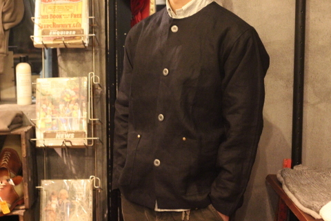 LaneFortyfive」 ノーカラージャケット LaneFortyfive」 ノーカラージャケット
