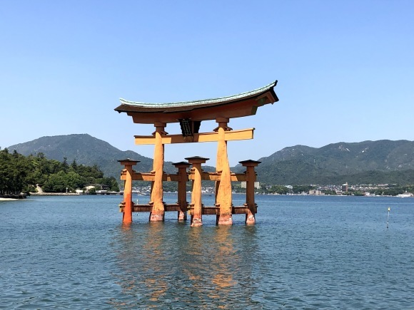 宮島大鳥居 70年ぶりの大修理:観光への影響_d0085254_23495279.jpg