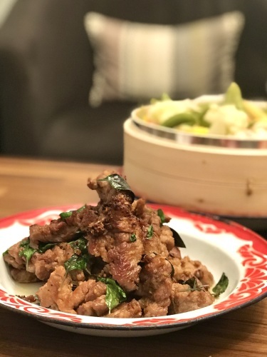 タイ風豚油拌飯ワンプレート 六丁目日記