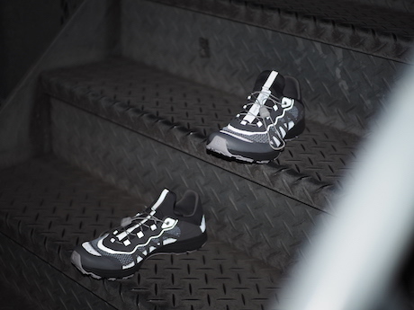 reflective mesh sneaker by salomon