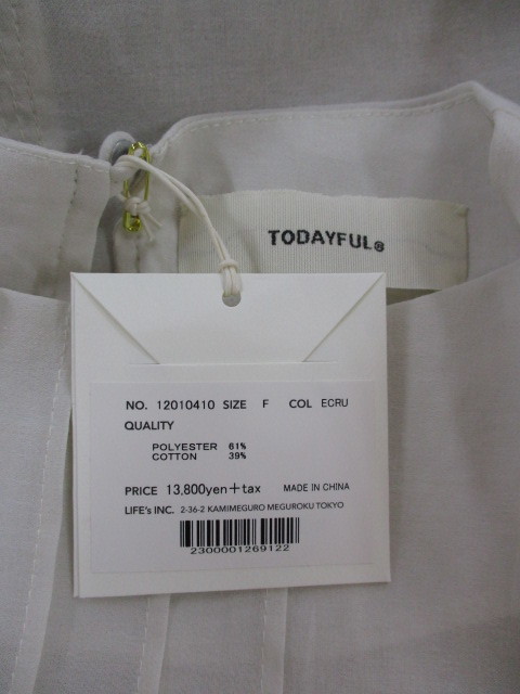 TODAYFUL(トゥデイフル)の「Pintuck Dry Blouse」 - PARTE