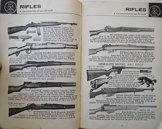 英文)実銃・武器カタログ ライフル/ピストル/銃弾/他 1963年 : 古書 古群洞 kogundou60@me.com 検索窓は右側中央にあります。検索文字列は左詰めで検索して下さい。(文字列の初めに空白があると検索出来ません) 英文)実銃・武器カタログ ライフル/ピストル/銃弾/他 1963年 : 古書 古群洞 kogundou60@me.com 検索窓は右側中央にあります。検索文字列は左詰めで検索して下さい。(文字列の初めに空白があると検索出来ません)