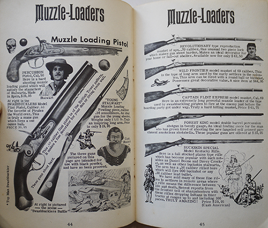英文)実銃・武器カタログ ライフル/ピストル/銃弾/他 1963年 英文)実銃・武器カタログ ライフル/ピストル/銃弾/他 1963年