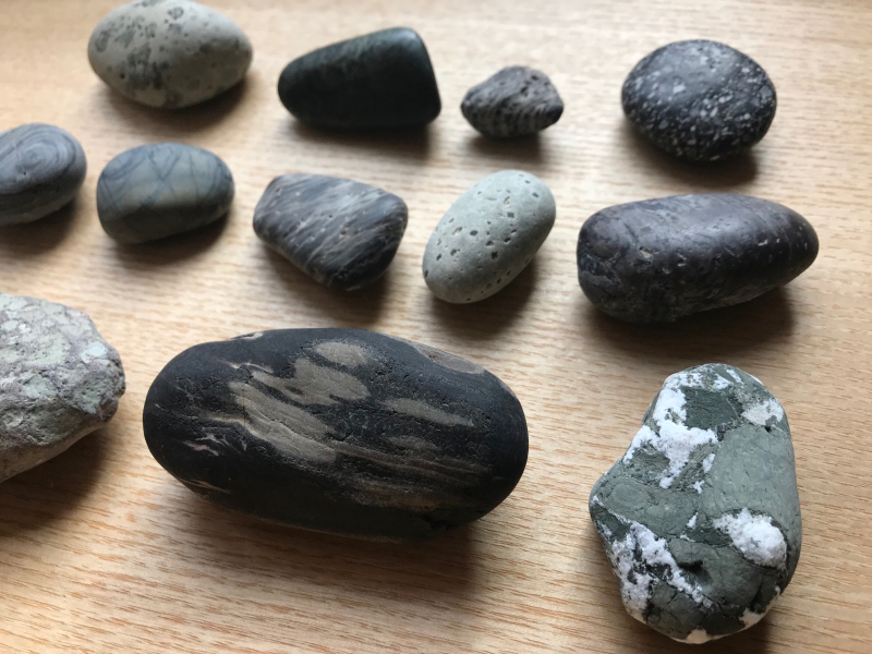 海で拾った石】 十二石 : azukki的.