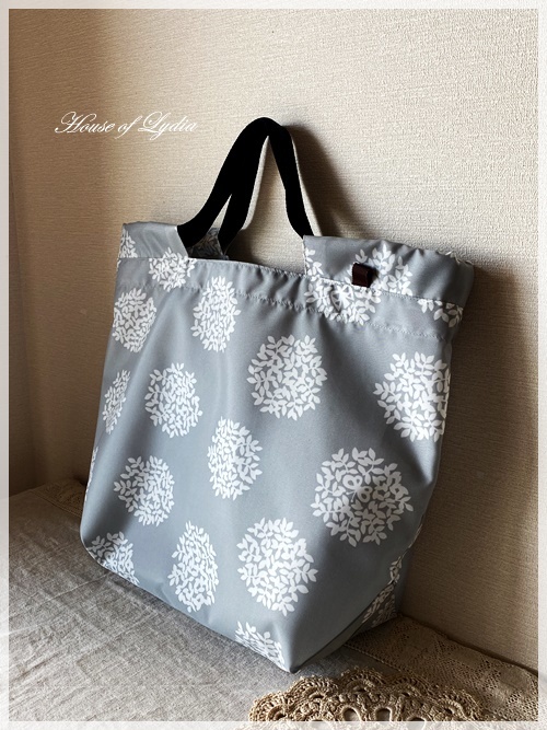 NEW!スタイリッシュグレーのエコバック_a0341548_14474861.jpg