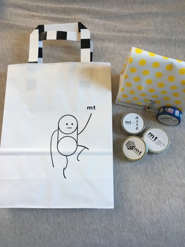 マスキングテープの「mt 」のPOPUP SHOPが新宿メトロピアに