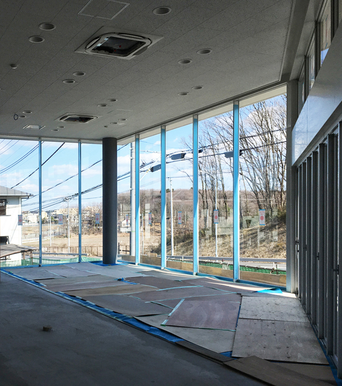 足場が取れました(ホンダカーズ宇都宮北 高根沢店)_d0086022_01293690.jpg