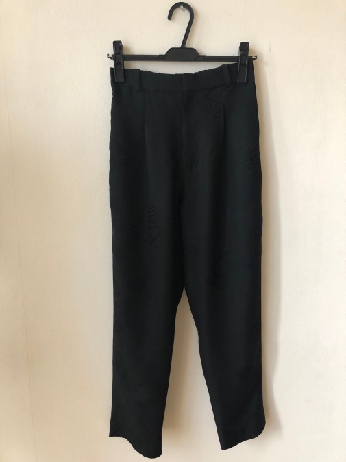 着物着物リメイク・羽織とお着物からトップスとパンツのセットアップ_d0127925_19020333.jpg