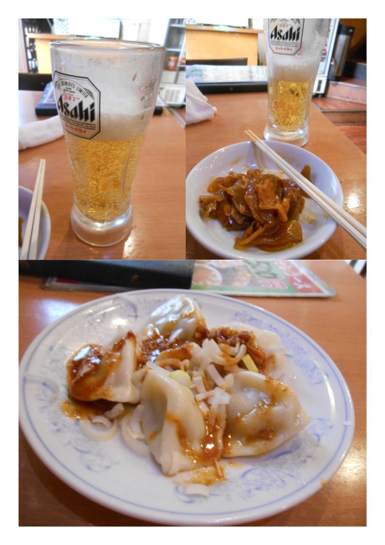 中華街でちょいのみ。「京城飯店」で水餃子と生ビール2杯。_f0388041_06510700.jpg