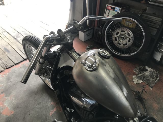 バルカン カスタム ハンドル交換!_a0164918_18152544.jpg