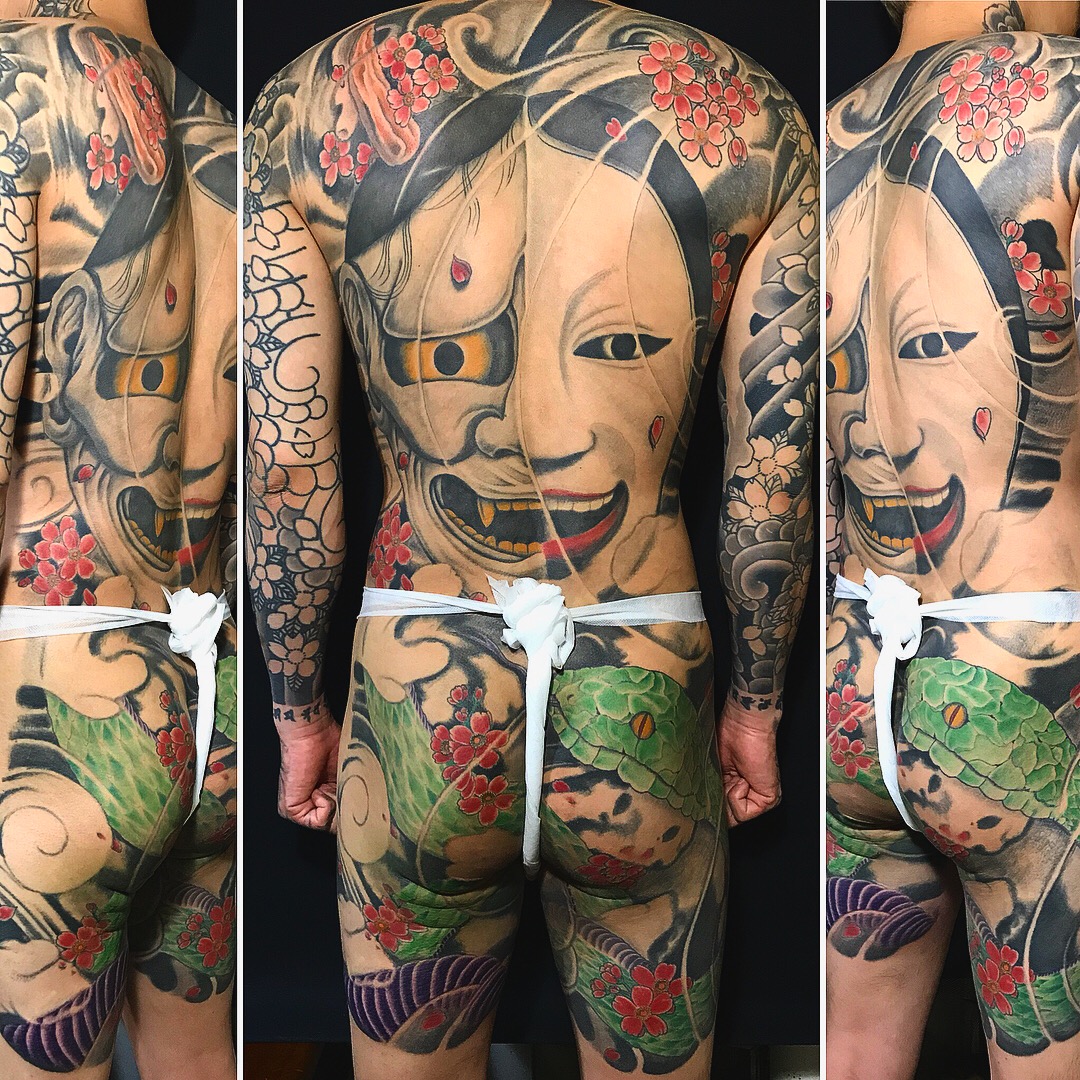 般若 蛇 桜 2face Tattoo Studio Japan 千葉県木更津市 刺青処 聖針 般若 蛇 桜 2face Tattoo Studio Japan 千葉県木更津市 刺青処 聖針