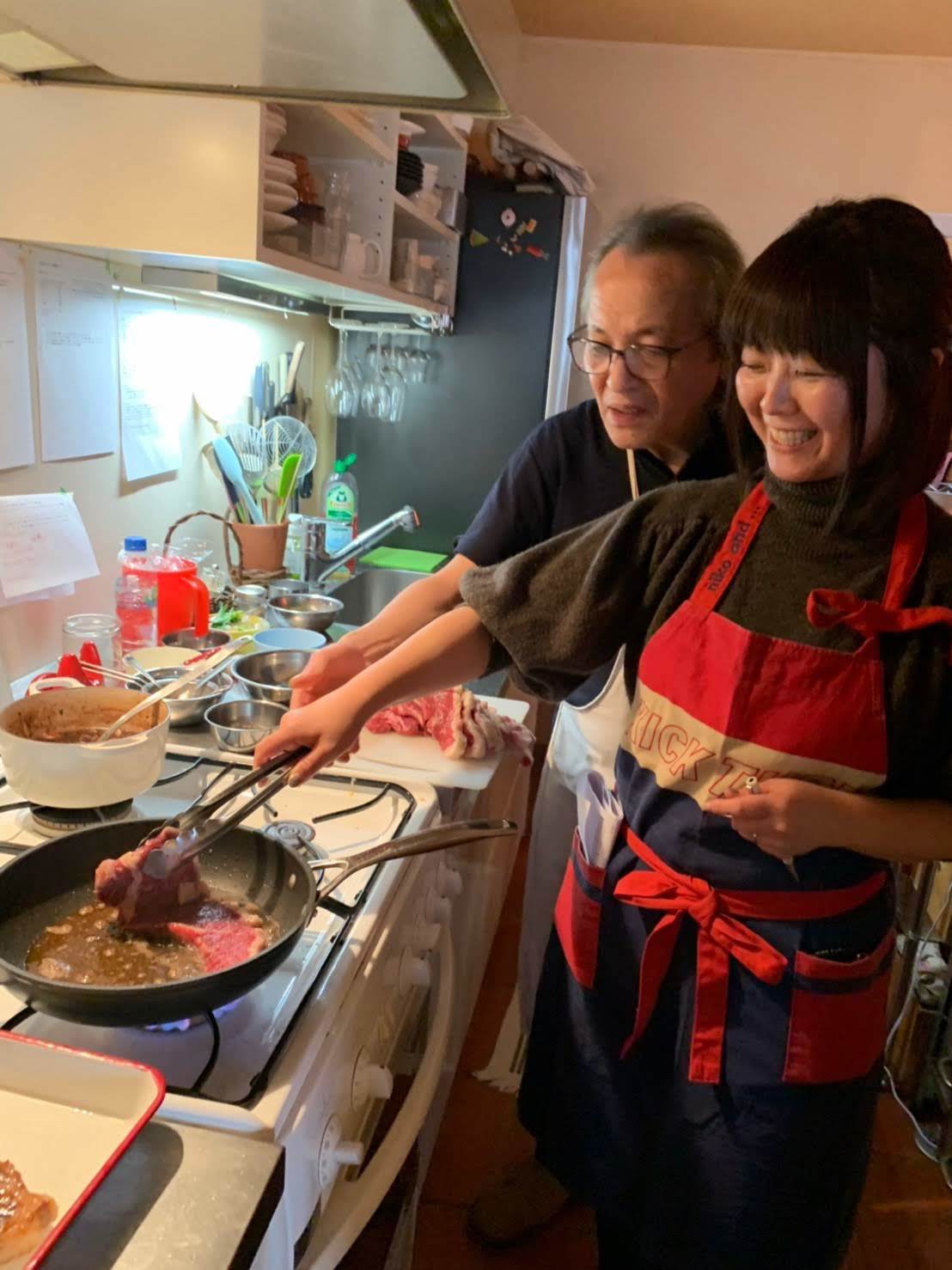 レストラン流、美味しいステーキの焼き方を習いました【サン・ファソン 本多シェフに習うフレンチ】_b0345136_20021462.jpg
