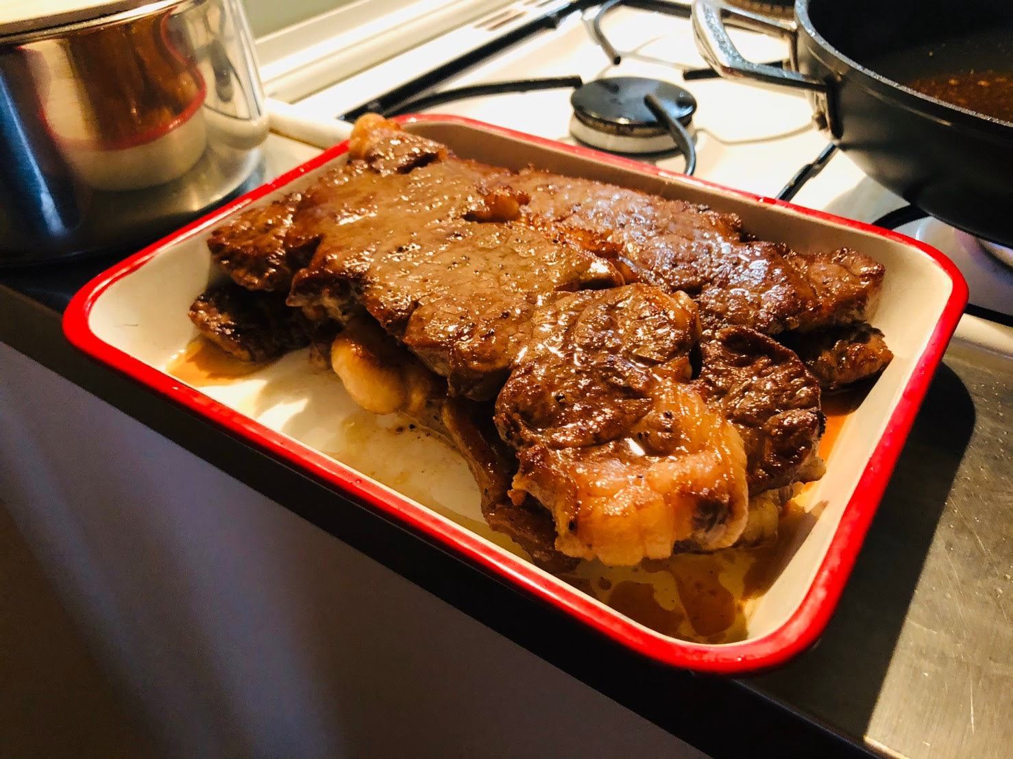 レストラン流、美味しいステーキの焼き方を習いました【サン・ファソン 本多シェフに習うフレンチ】_b0345136_23121646.jpg